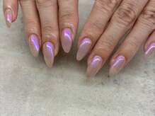 ネイルサロン ドゥ(Nail Salon Doux)/【ラテリア】ミラーネイル