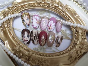 ドットミーバイシュエット(dot Me by chouette)/お好きなキャラで痛ネイル