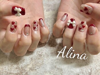 エリナネイルサロン池袋(Alina Nail Salon)/ハートネイル