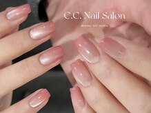 シーシーネイルサロン 池袋(C.C.Nail salon)/マグネットベース+カラグラ