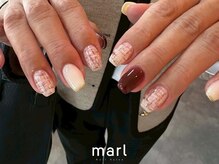 マール エムシス(marl Msis)/tweed nail