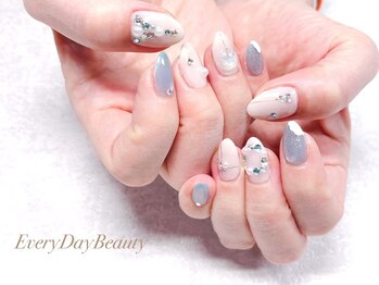 ブルー×シルバー