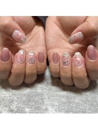 桜ネイル♪チークネイル♪