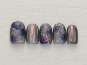 ノーネイル 川越(NO NAIL KAWAGOE)/ニュアンスフラワー　￥4990