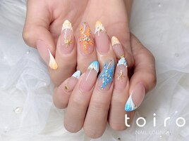 【持ち込み】夏ネイル