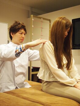 美容整体サロン 心斎橋/歪みチェック