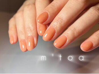 ムートア(m'toa)/ワンカラーネイル/フィルイン