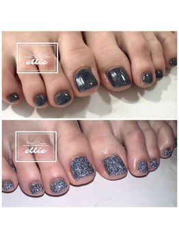 エリー(ellie)/フットネイビーフラッシュ