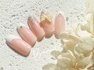 フレンチ　リボンネイル