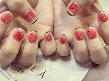 ネイルサロン アンバー(nail salon umber)の雰囲気（カラーが豊富☆お好きなカラーを混ぜたりお選びいただけます♪）