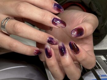 ヘアーアンドメイク アース 高崎店(HAIR＆MAKE EARTH)/もやもやくすみデザイン　￥12500