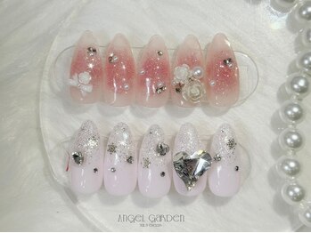 エンジェルガーデン 青山店(Angelgarden)/ピンクガーリーネイル