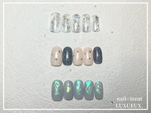 ネイルアンドアイラッシュ ルクソー ホテル日航福岡店(Nail&Eyelash LUXUEUX.)/【定額デザイン¥7700】