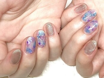 スーン(S∞N)/ニュアンス紫陽花アート