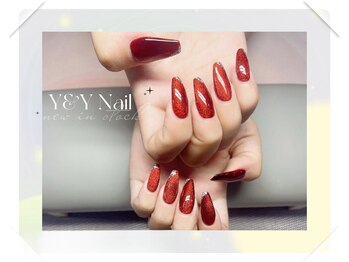 【スカルプ長出し】斜めフレンチ