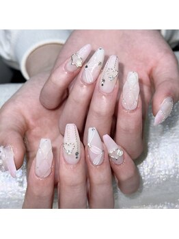 クイーンズビューティーサロン 新宿本店(Queen's beauty salon)/チップ長さ出しやりつけ放題