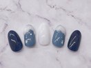 冬ネイル/雪ネイル