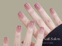 シーシーネイルサロン 池袋(C.C.Nail salon)/透け感マグネットネイル