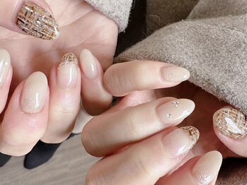 ツイードネイル