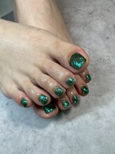 定額シンプル フットネイル