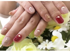 秋ネイル☆大人シック