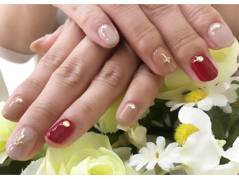 秋ネイル☆大人シック