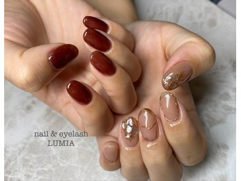 ネイル&アイラッシュ ルミア(Nail & Eyelash LUMIA)/ニュアンスネイル