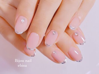 ビジュネイル(Bijou nail)/☆7200☆ガラスフレンチ