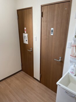鈴鹿やまもと整体院/男女別トイレ