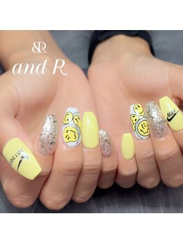 アンドアール(and R)/シンプル10本アート