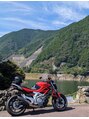 アジアンリラクゼーション ヴィラ 水戸店(asian relaxation villa)&nbsp;SUZUKIのバイクに乗っています。