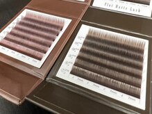 トレンドのブラウンエクステ♪（フラットラッシュ）