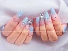 ダイアモンドネイルスタジオ 道玄坂店(Diamond Nail Studio)の雰囲気（長さ出し持ち込み　クリア　パラジェル可 マグネット　チップ）