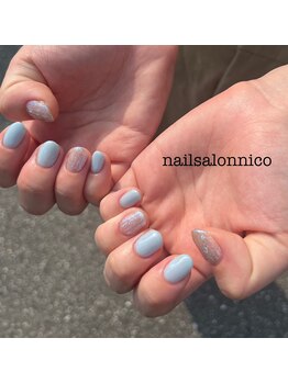 キラキラバカラネイル☆