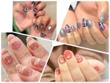 ファンプラスネイル 立川(fun plus nail)の雰囲気（人気のマグネットネイル♪韓国ネイル♪話題のバーコードネイル♪）