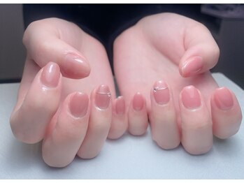 メオネイル(MEO NAIL)/ワンカラー+アート