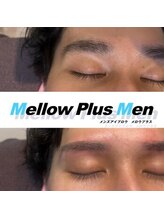 メロウプラス(mellow+)/メンズ眉毛/アイブロウ/眉毛