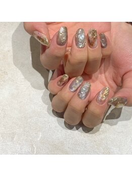 ラウンジ渋谷 本店(RounGe SHIBUYA)/【マグネット】ニュアンスネイル