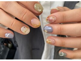 ちぐはぐネイル