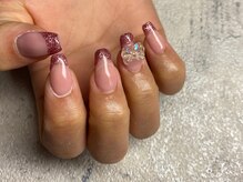 ネイルサロン フィフスアベニュー(Fifth Avenue)/ラメフレンチ