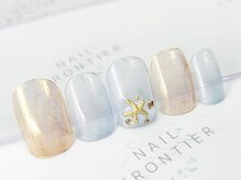 ネイルフロンティア 吉祥寺(NAIL FRONTIER)/Sシアーマリンネイル5480円～