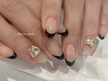 ラヴィン(Lovin)/【パラジェル】黒フレンチ