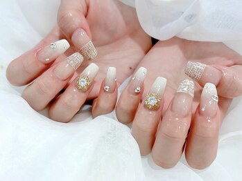 サロン ド リリー(salon de Lily)/《パラジェル》ツイードネイル