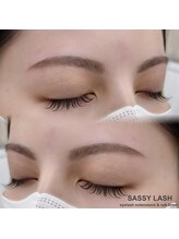 サッシーラッシュ(SASSY LASH)/美眉WAX+眉メイク+毛量調整