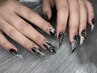 【sumire限定】自爪でも強め*ゴテゴテ盛りネイル