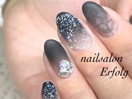 ブラックレースnail/初回8500円