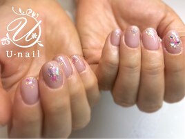 カラフルシェルネイル