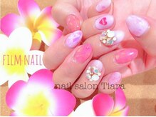 ティアラ(Tiara)/キラキラ　フィルムネイル