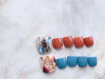 ネイルサロン ブリオン(Nail Salon Bullion)/ニュアンスシャギーネイル