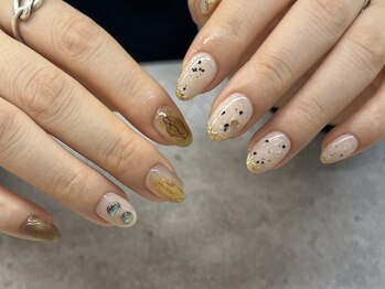 リット バイ セブンルックス 大宮東口店(Lit by 7LOOKS)/90分アート/8000/ニュアンス